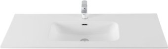 Умывальник Aquanet Flat 120 (белый матовый)