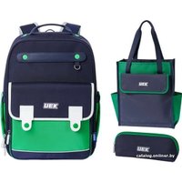 Школьный рюкзак Detskaland UEK 255 (сине-зеленый)