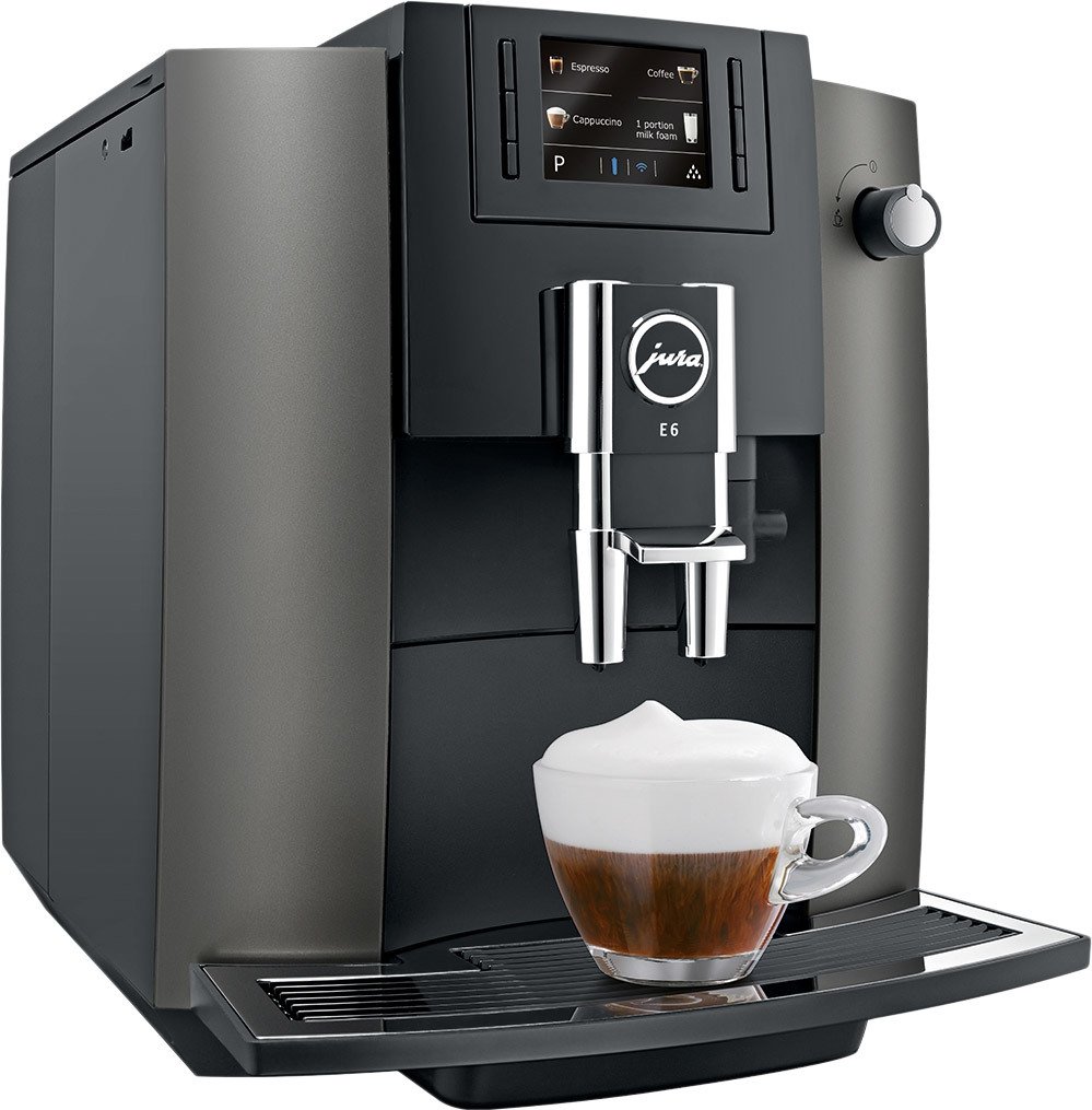 

Кофемашина JURA E6 Dark Inox 15260