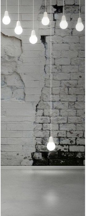 

Фотообои Citydecor Лампочки 3D 100x254
