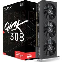 Видеокарта XFX Speedster QICK 308 AMD Radeon RX 7600 Black Edition RX-76PQICKBY