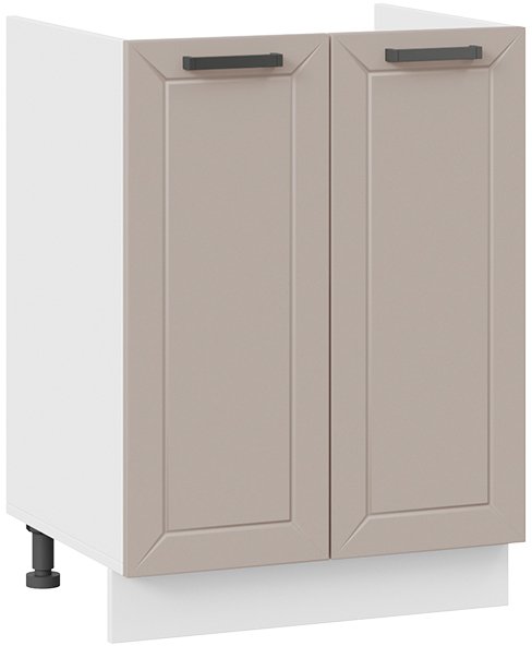 

Шкаф напольный Трия Лорас 1Н6М (белый/холст латте)