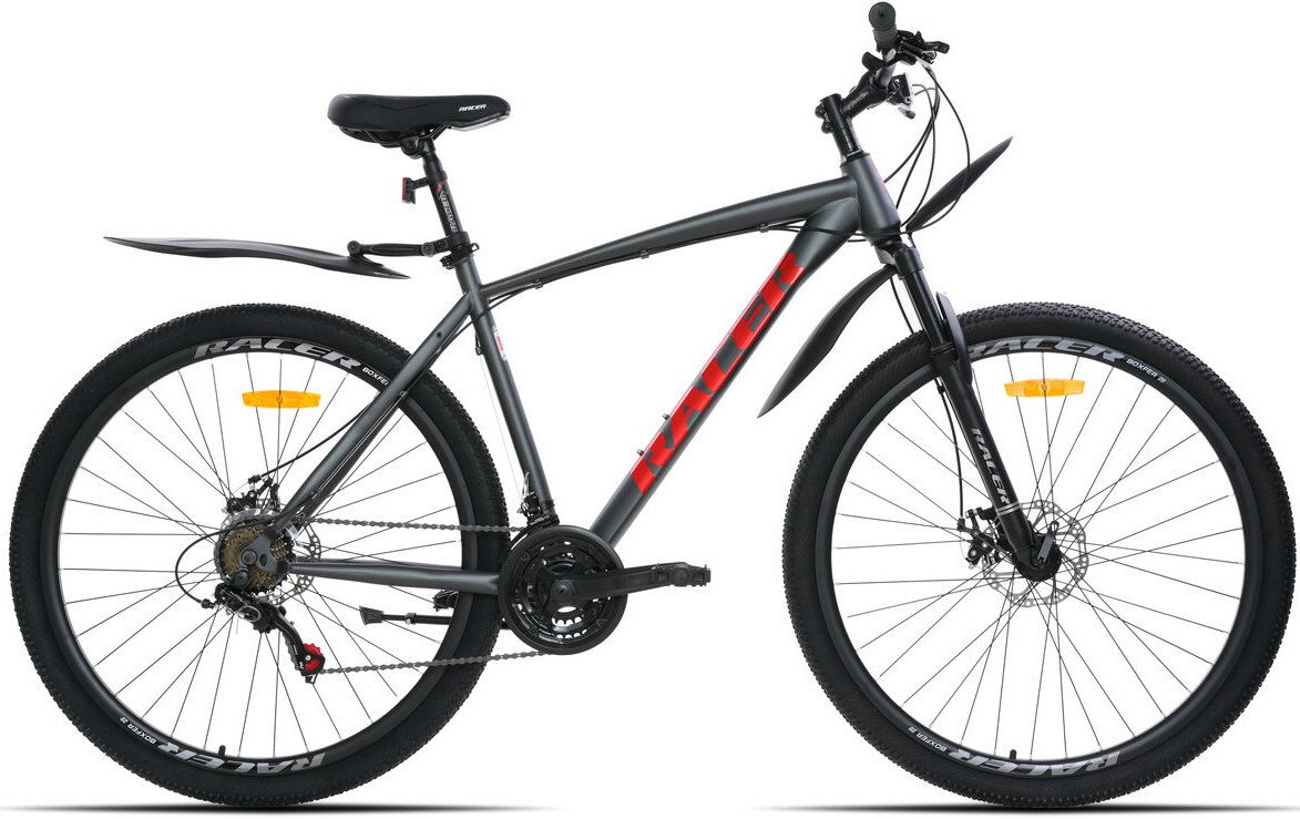 Велосипед Racer Boxfer 29 р.20 2026 (графит/красный)