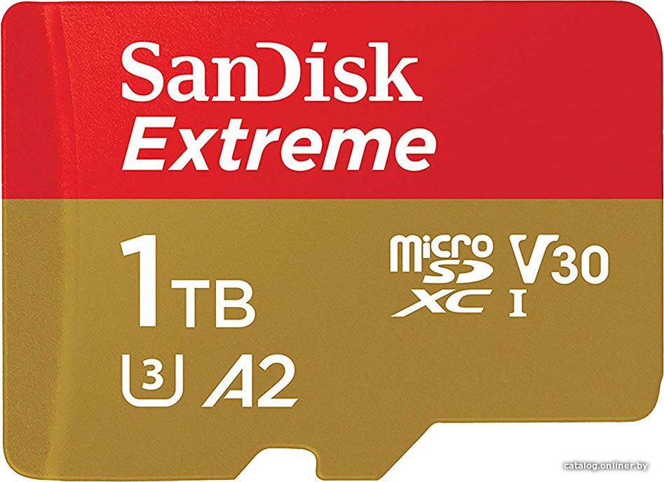 Карта памяти SanDisk Extreme microSDXC SDSQXAV-1T00-GN6MA 1TB