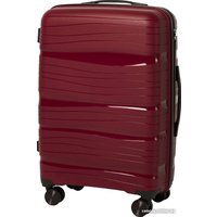 Чемодан-спиннер Pride PP9802 (L, бургунди)