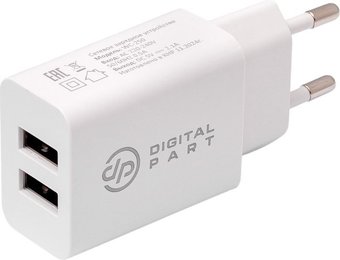 Сетевое зарядное Digital Part WC-250 (белый)