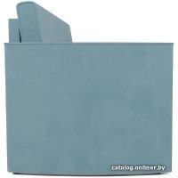 Диван Мебель-АРС Санта №2 (велюр голубой Luna 089)