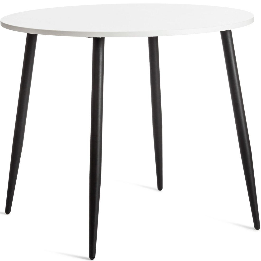

Кухонный стол TetChair Uranus 90x90x77 (белый/черный)