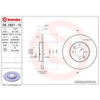  Brembo 08565110