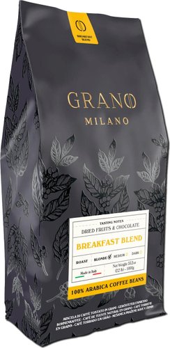 Grano Milano Breakfast Blend зерновой 1 кг