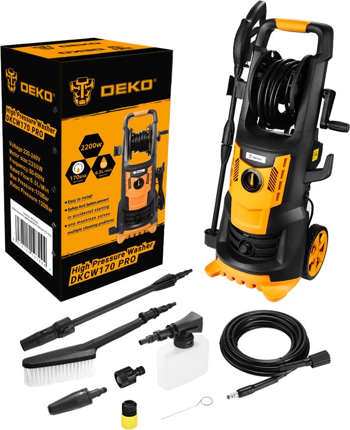 

Мойка высокого давления Deko DKCW170 PRO
