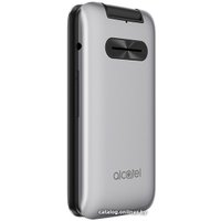 Кнопочный телефон Alcatel 3025X (серебристый)