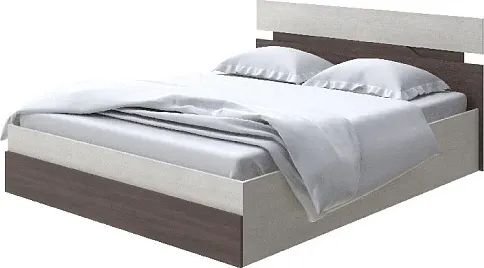 

Кровать PROxSON Milton с ПМ 160x200 (дуб шамони светлый 124/ясень шимо темный)