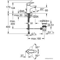 Смеситель Grohe BauFlow 23751000