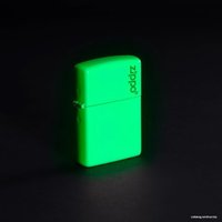 Зажигалка Zippo Classic Glow In The Dark Zippo Logo 49193ZL