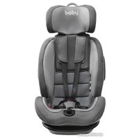 Детское автокресло Baby Prestige EvolutionFix (темно-серый)