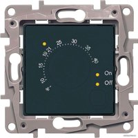 Терморегулятор Legrand Etika 672630 (антрацит)