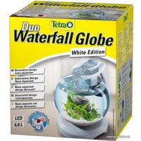 Аквариумный набор Tetra Duo Waterfall Globe 6.8 л (белый)