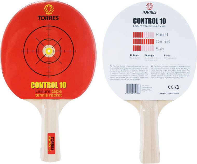 

Набор для настольного тенниса Torres Control 10 TT0001