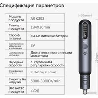 Гравер Greenworks AGK302