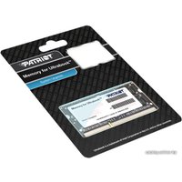 Оперативная память Patriot Memory for Ultrabook 4GB DDR3 SO-DIMM PC3-12800 (PSD34G1600L2S)