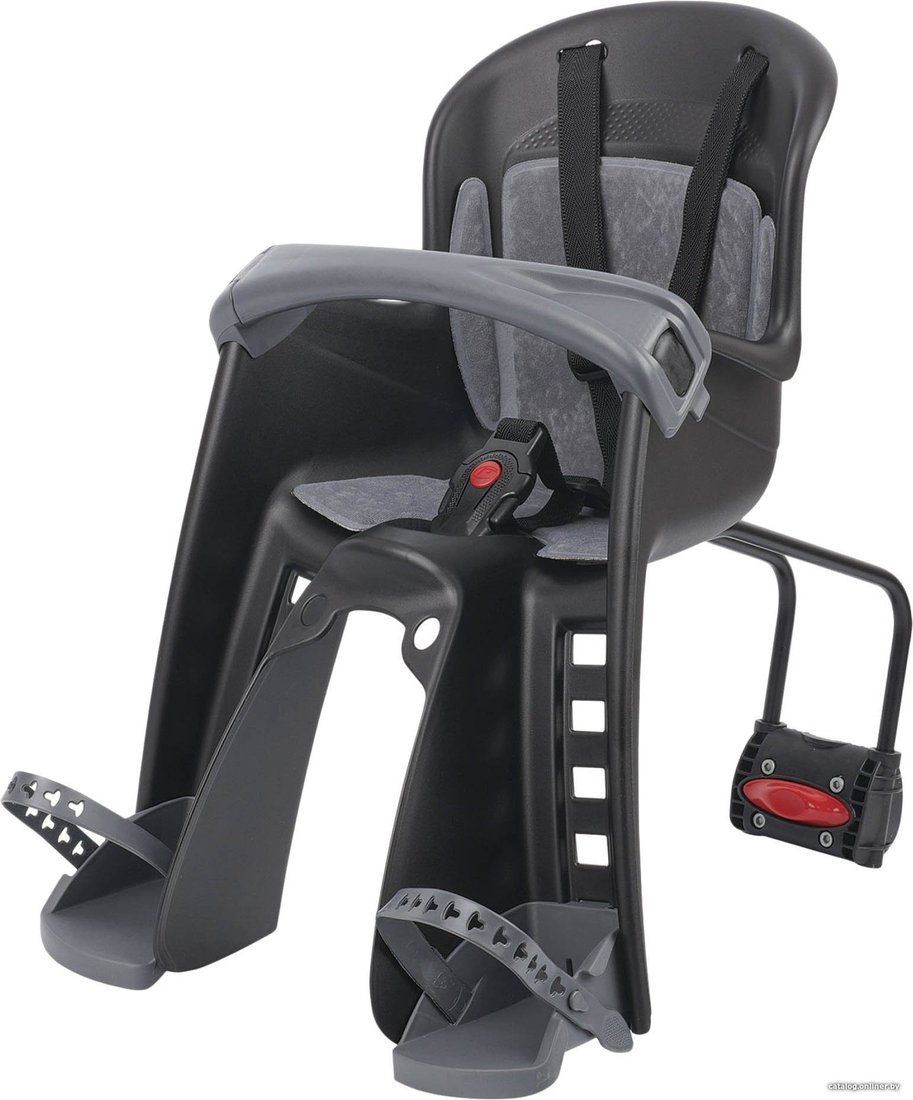 Детское велокресло Polisport Bilby Junior FF (black/dark grey)