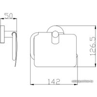 Держатель для туалетной бумаги Slezak RAV Colorado COA0400Z