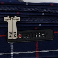 Чемодан-спиннер Francesco Molinary 219-1094FM-5-23NAV (синий)