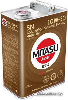 Моторное масло Mitasu MJ-121 10W-30 4л