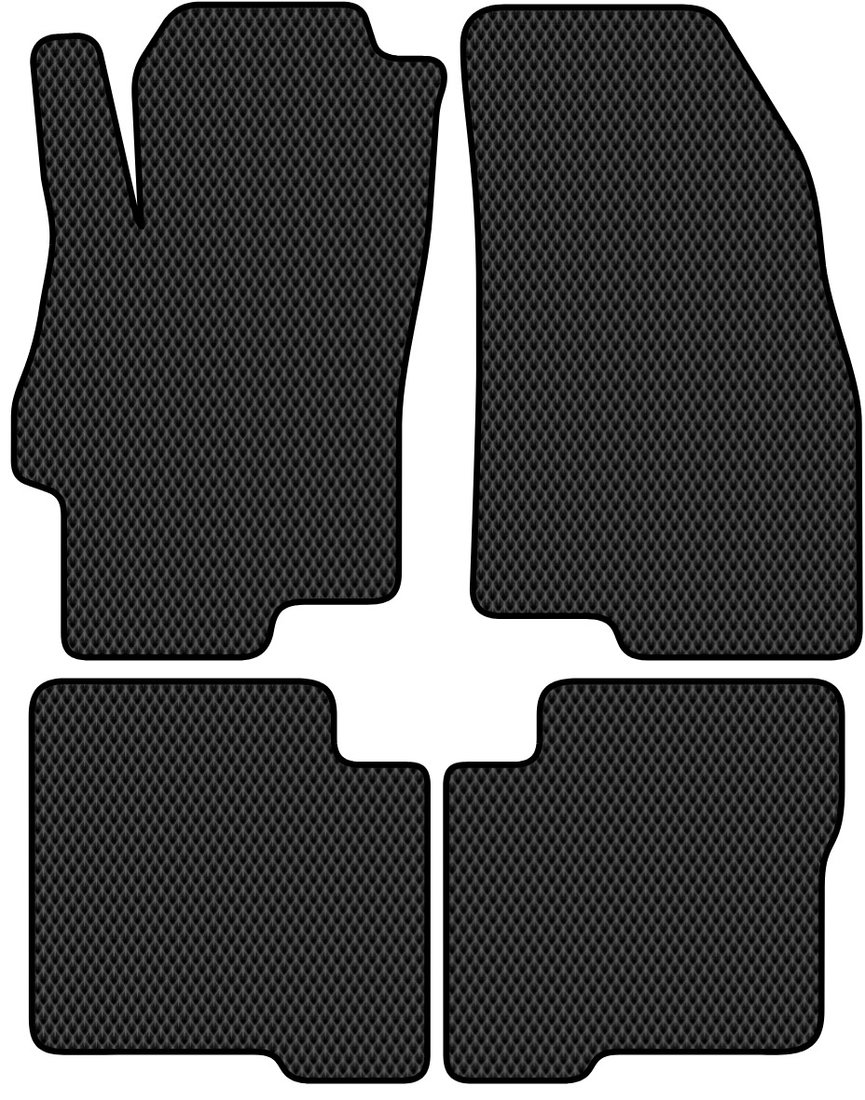 

Комплект ковриков для авто Alicosta Fiat Linea (седан) 2007 - 2012 (черный, ромб)