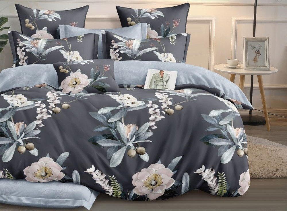 

Евро комплект постельного белья Реноме Евро Оливковая коллекция УУ 7070 (поплин)