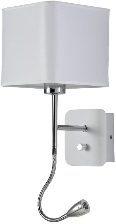 

Бра Crystal Lux Paco AP2 (Chrome/White)