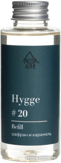 Жидкость для аромадиффузора Arida Home Hygge №20 Шафран и карамель (100мл)