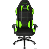 Игровое (геймерское) кресло AKRacing K7012 (черный/зеленый)