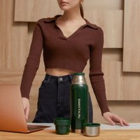 Термос БИОСТАЛЬ Охота NBR-ZG (1.6л, зеленый) в Могилеве