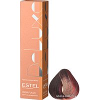 Крем-краска для волос Estel Professional De Luxe High Flash 65 фиолетово-красный