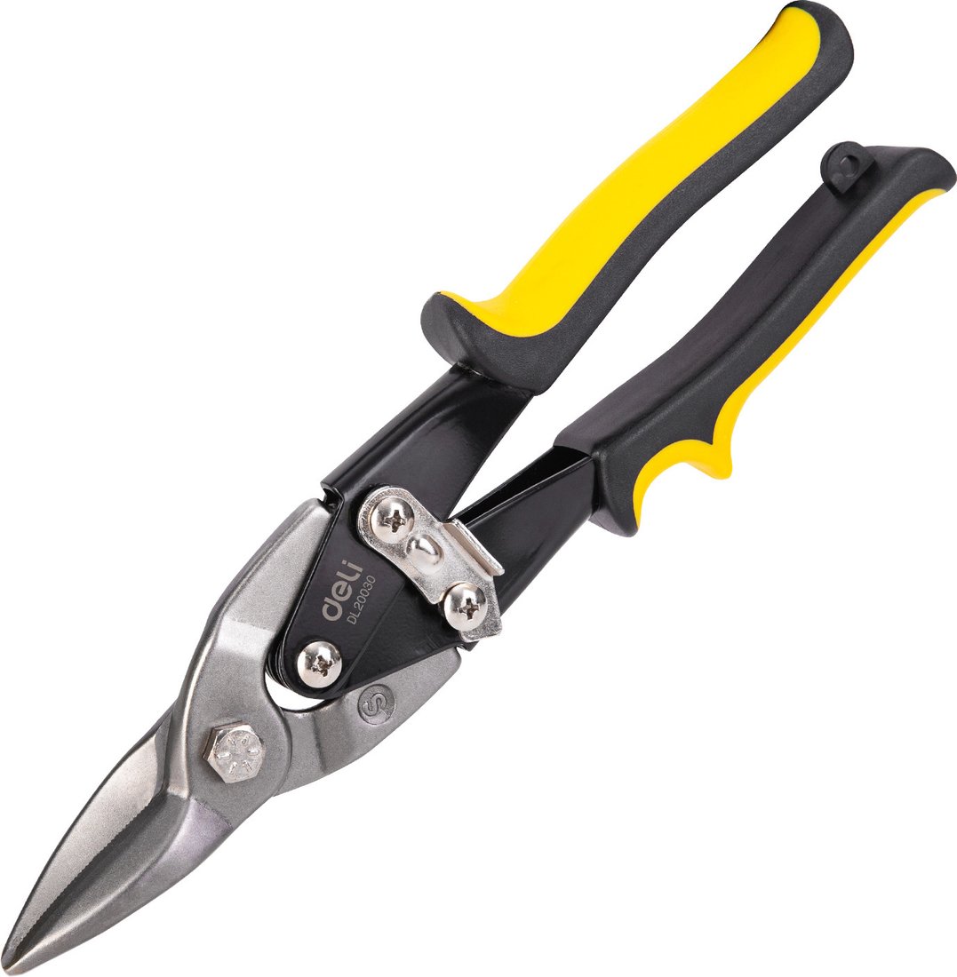 

Ножницы по металлу Deli YS EDL20030 усиленные (250мм, черный/желтый)
