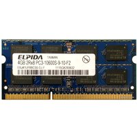 Оперативная память Elpida 4GB DDR3 SODIMM PC3-10600 [EBJ41UF8BCS0-DJ-F]