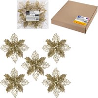 Елочная игрушка Золотая сказка Цветок с клипсой 592603 в Бресте