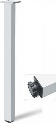 

Опора мебельная GTV 45x45x710 алюминий
