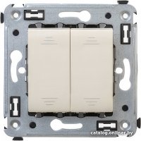 Выключатель DKC Avanti 4405104 (ванильная дымка)