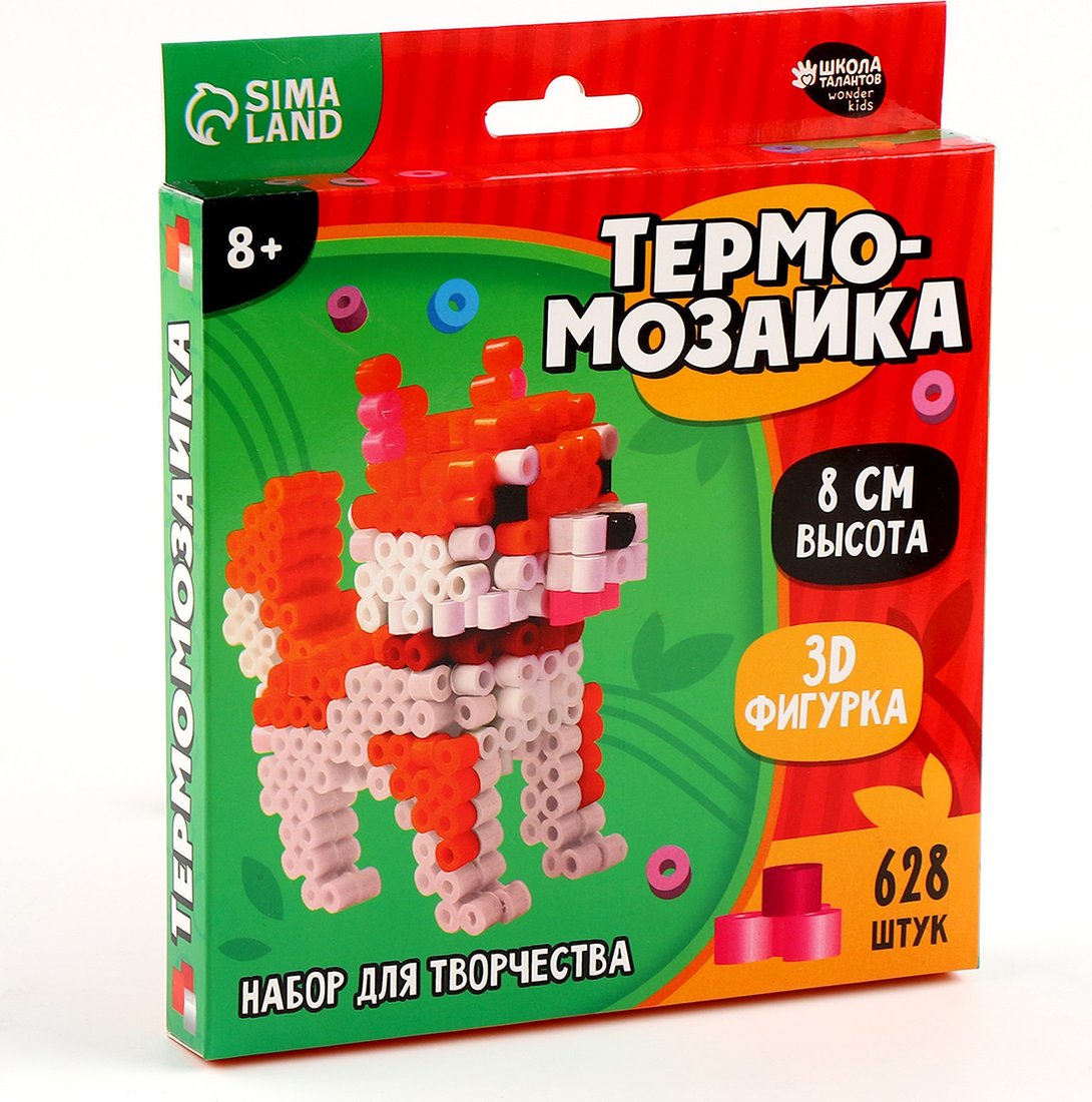 

Развивающая игра Школа талантов Термомозаика. Собачка 10494612