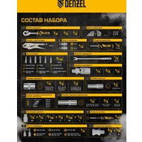 Универсальный набор инструментов Denzel 15808 (232 предмета)