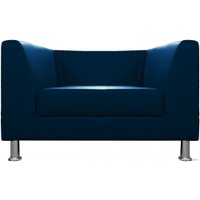 Интерьерное кресло Brioli Дедрик (L18/синий)