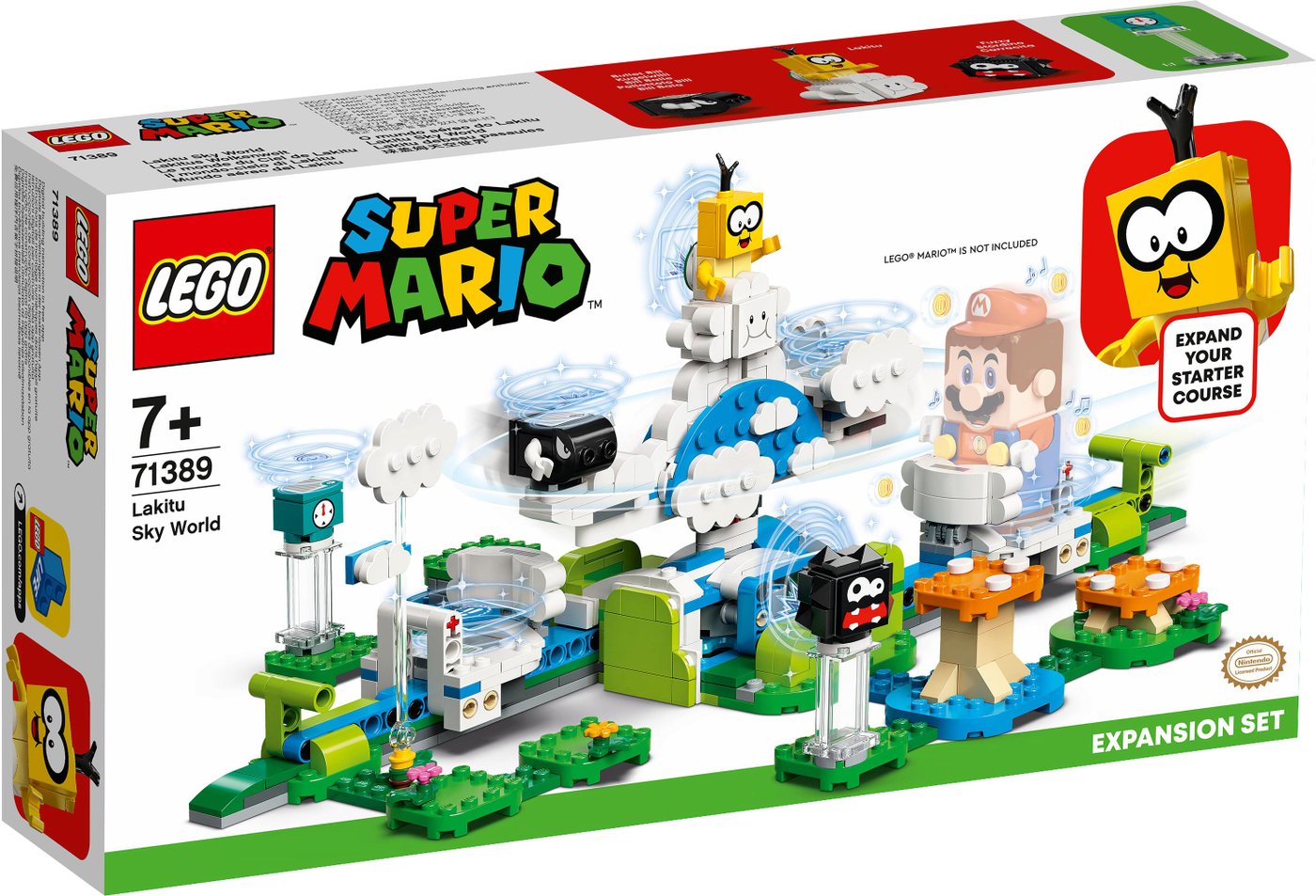 

Конструктор LEGO Super Mario 71389 Небесный мир лакиту. Дополнительный набор