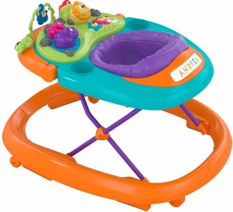 Ходунки Chicco Walky Talky (оранжевый/бирюзовый)