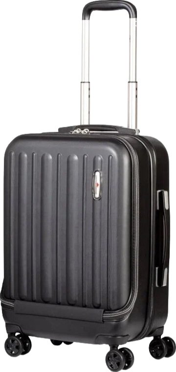 

Чемодан-спиннер Hardware Profile Plus Business 619 55 см (черный зернистый)