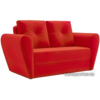 Диван Мебель-АРС Квартет (кордрой красный)
