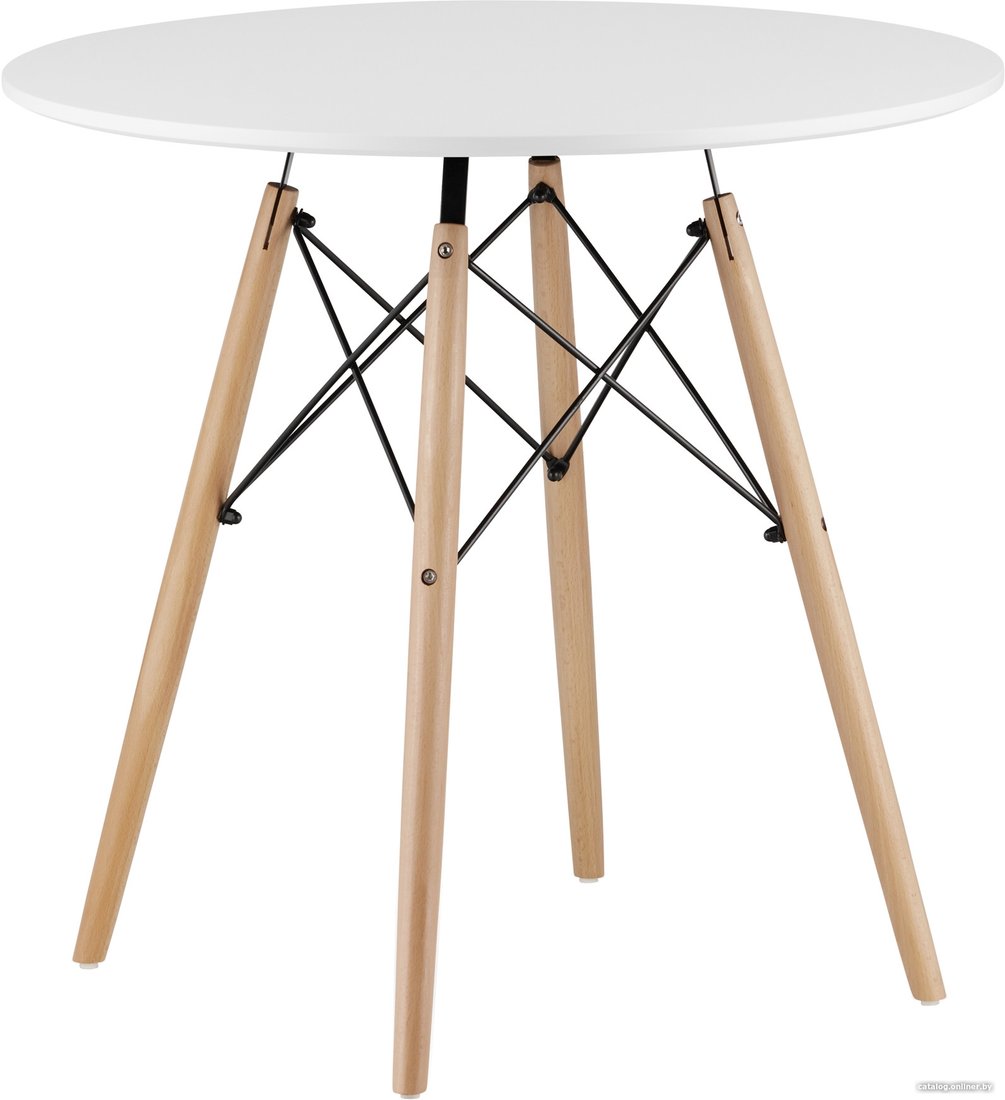 Кухонный стол Stool Group Eames DSW D90 (белый)