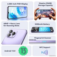 Телефон Cubot P80 8GB/512GB (розовый)